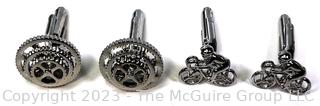 Two (2) Pairs of Bicycle Theme Cuff Links