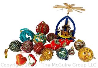 Vintage Hand Made Ornaments