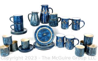 Mid Century Modern Heinz-Theo Dietz Studio Königswinter Studio Pottery Tea Coffee Set