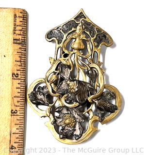 Victorian Intricate Art Nouveau Buckle