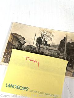 Four (4) Antique Real Photo Postcards of Turkey circa 1920