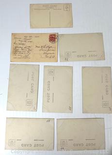 Eight (8) Antique Real Photo Postcards of Egypt circa 1920