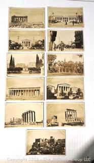 Eleven (11) Antique Real Photo Postcards of Greece circa 1920