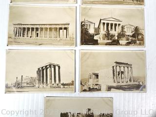 Eleven (11) Antique Real Photo Postcards of Greece circa 1920