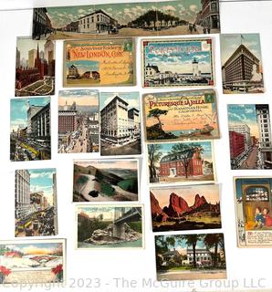 Collection of Vintage Postcards from American Cities