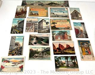 Collection of Vintage Postcards from American Cities