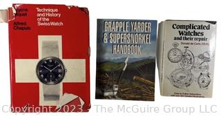 Three (3) Books on Watches