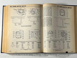 Two (2) Vintage Automobile Repair Manuals Including Toyota & Motor's