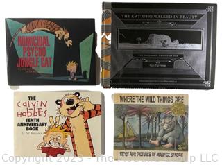 Four (4) Books Including Calvin & Hobbs, Where the Wild Things Are and The Kat Who Walked In Beauty 