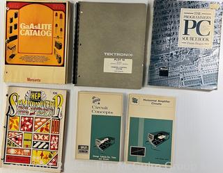 Six (6) Vintage Computer Technology Manuals