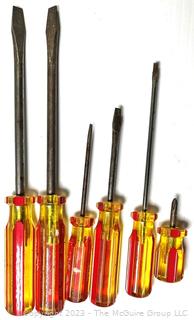 Group of Screwdrivers, Pliers et al