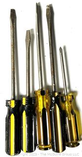 Group of Screwdrivers, Pliers et al