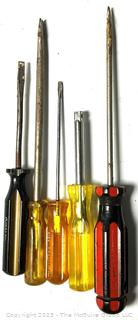 Group of Screwdrivers, Pliers et al