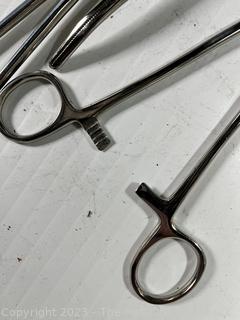 Group of Hand Tools Including Clamps