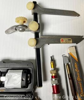 Group of Hand Tools Including Clamps