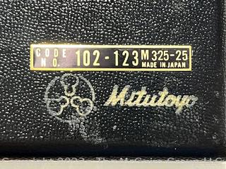 Mitutoyo 123-102 Disc Micrometer 25-50mm