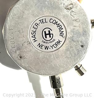 Vintage Hasler Tachometer Speed Indicator