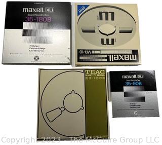 Four (4) Reel to Reel Tapes