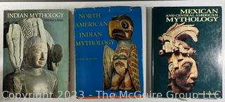 Three (3) Art Books on Mythology of North and South America