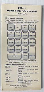 Group of Vintage Computer Programming and Editing Pocket Reference Guides Circa 1970's