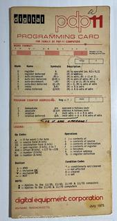 Group of Vintage Computer Programming and Editing Pocket Reference Guides Circa 1970's