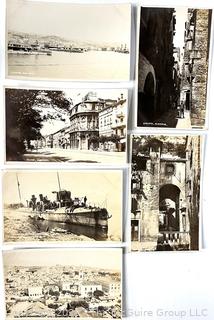 Six (6) Antique Real Photo Postcards of Austria circa 1920