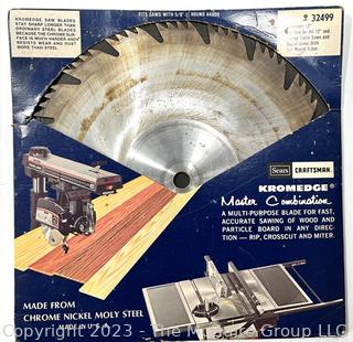 Six (6) Rotary Saw Blades