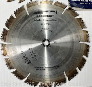 Six (6) Rotary Saw Blades