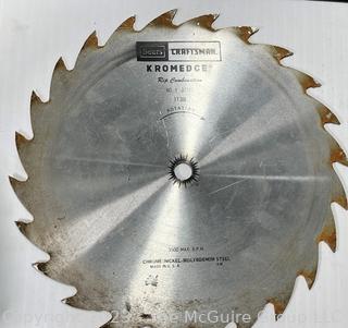 Six (6) Rotary Saw Blades