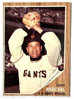 Sports Cards: Baseball: 1962 Topps #505 Juan Marichal HOF