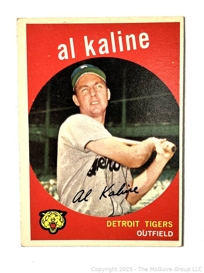 Al Kaline's Detroit Tigers items to be sold at auction