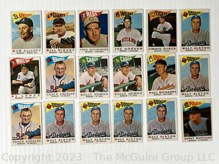 1960 Topps baseball 18 card lot (managers) : Walt Alston et al