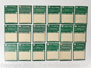 1960 Topps Football 18 card lot: Ray Renfro; Pat Summerall et al