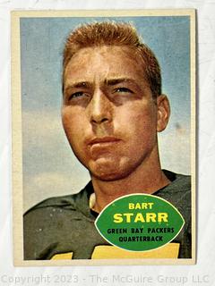 Sports Cards: Baseball: 1960 Topps #51 Bart Starr 