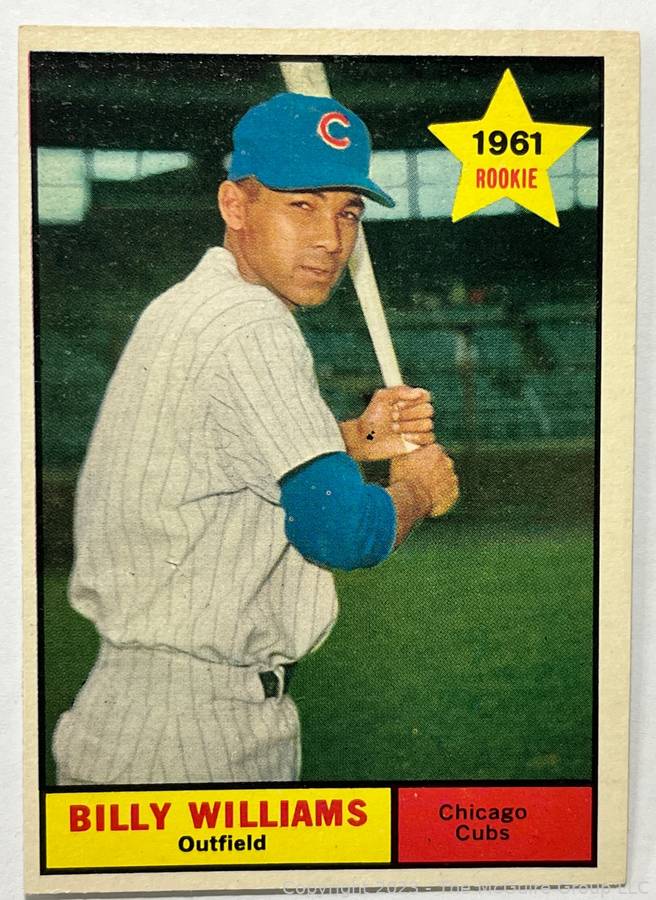 Sold at Auction: (2) 1961 TOPPS #141 BILLY WILLIAMS ROOKIE CARDS