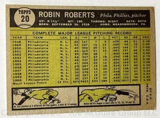 Sports Cards: Baseball: 1961 Topps #20 Robin Roberts