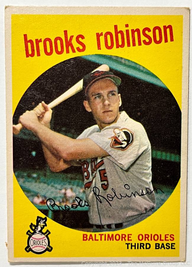  1959 Topps Baltimore Orioles Team Set Baltimore