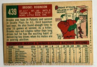  Sports Cards: Baseball: 1959 Topps #439 Brooks Robinson