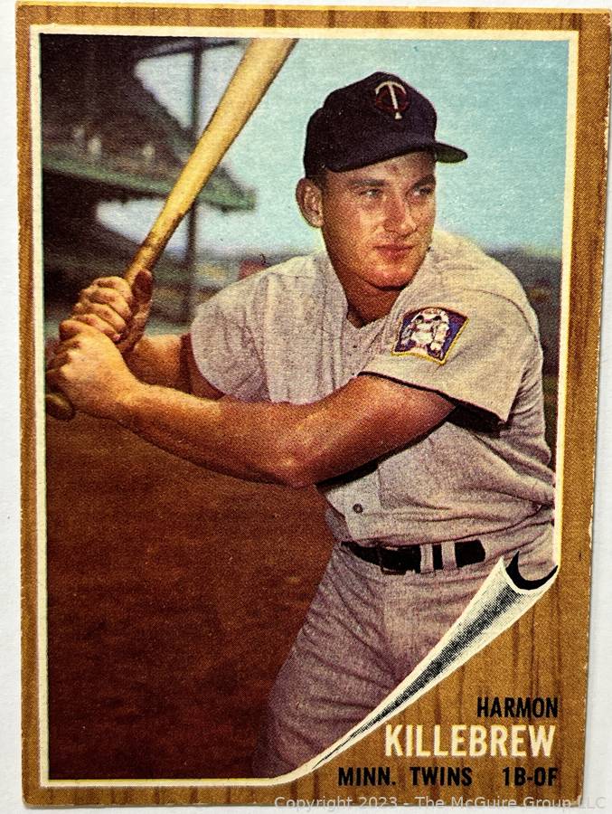 1962 Topps Harmon Killebrew #70 VG/EX (Crease) - Legends Fan Shop