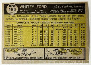 Sports Cards: Baseball: 1961 Topps #160 Whitey Ford