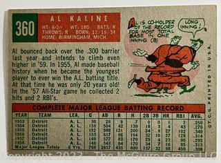 Sports Cards: Baseball: 1959 Topps #360 Al Kaline