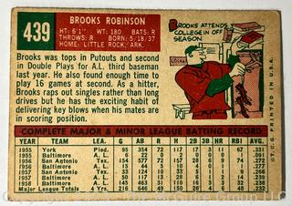 Sports Cards: Baseball: 1959 Topps #439 Brooks Robinson