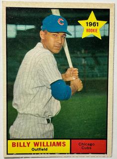 Sports Cards: Baseball: 1961 Topps #141 Billy Williams Rookie 