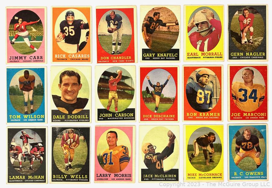 Chicago Bears Football 1958 Vintage Sports Memorabilia for sale