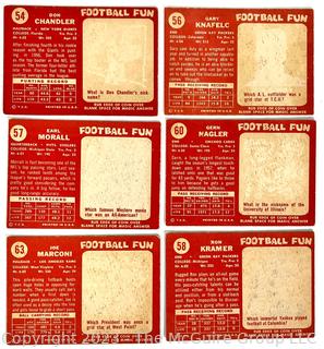 Sports Cards: Football: 18 1958 Topps Football Card loy: Earl Morrall et al

