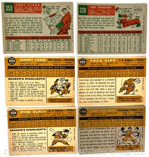 Sports Cards: Baseball: 18 Topps Cards Circa Early 1960's