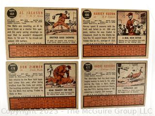 Sports Cards: Baseball: 18 Topps Cards Circa Early 1960's