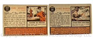 Sports Cards: Baseball: 18 Topps Cards Circa Early 1960's