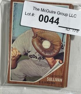 Sports Cards: Baseball: 18 Topps Cards Circa 1962 ; Billy Williams 288 All-Star Rookie 1961 