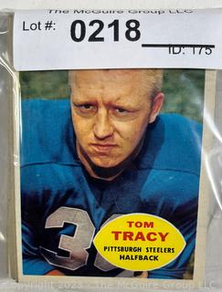 Sports Cards: Football: 18 Professional Football Player Cards Circa Early 1960's